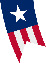 Amerikanische Mini-Flagge