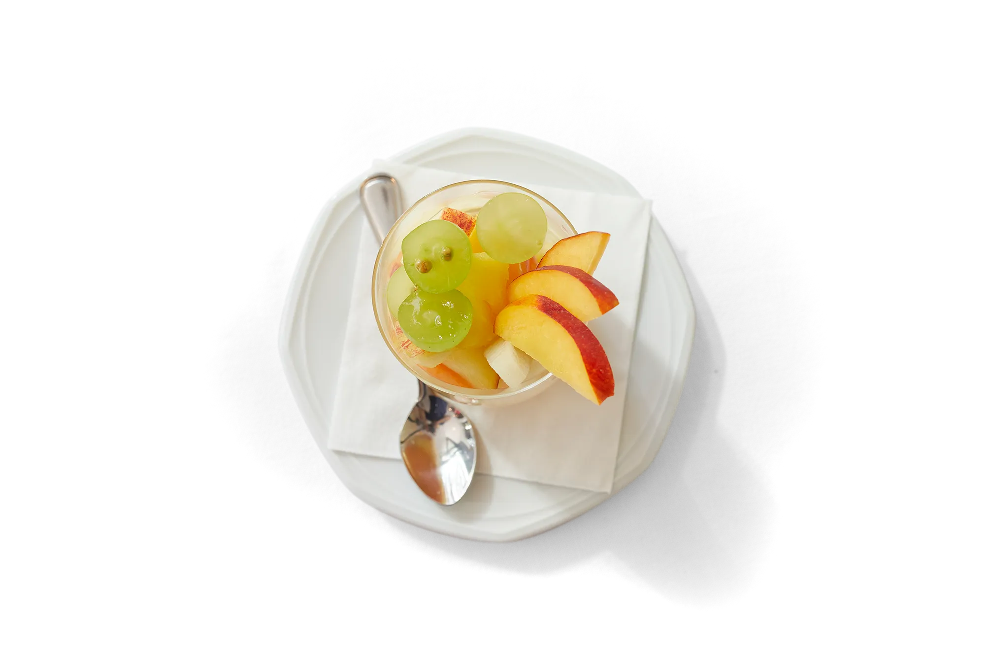bowl with yoghurt and fresh fruits